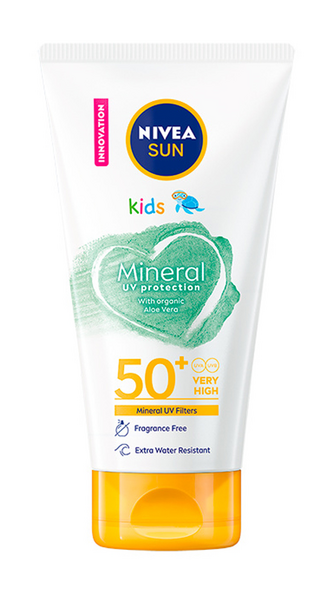 Nivea Sun aurinkosuojavoide 150ml Kids Mineral UV Protection SK50+