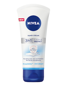 Nivea käsivoide 75ml 3in1 Care & Protect Anti-Bacterial Hand Cream