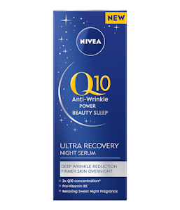 Nivea yöseerumi 30ml Q10 Anti-Wrinkle Power Ultra Recovery Night Serum