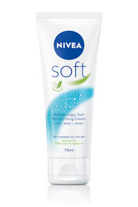 NIVEA Soft 75ml Moisturizing Cream Face & Body & Hands -kosteusvoide term dsp