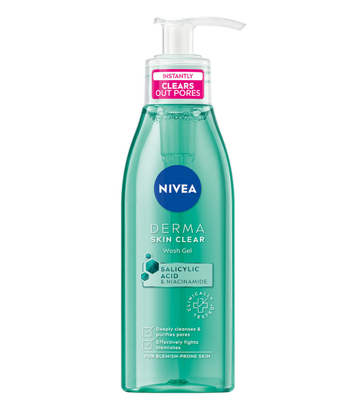 Nivea Puhdistusgeeli 150ml Derma Skin Clear