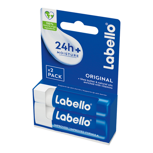 Labello huulivoide 2x4,8g Original 2-pack