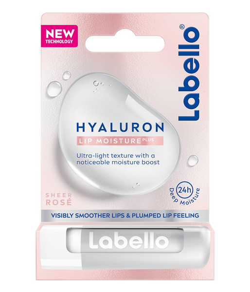 Labello 5,2g Hyaluron Moisture Plus Rosé -huulivoide