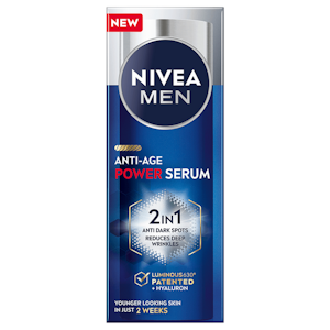 NIVEA MEN 30ml Anti-Age 2in1 Power Serum kasvoseerumi