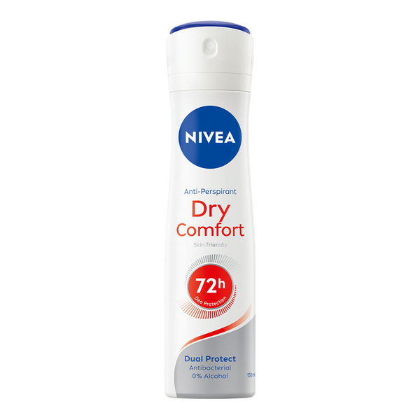 NIVEA 150ml Dry Comfort Deo Spray -antiperspirantt