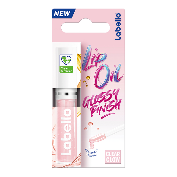 Labello 5,5ml Caring Lip Oil Clear Glow -huuliöljy