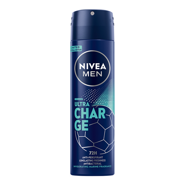 NIVEA MEN 150ml Ultra Charge Deo Spray -antiperspirantti