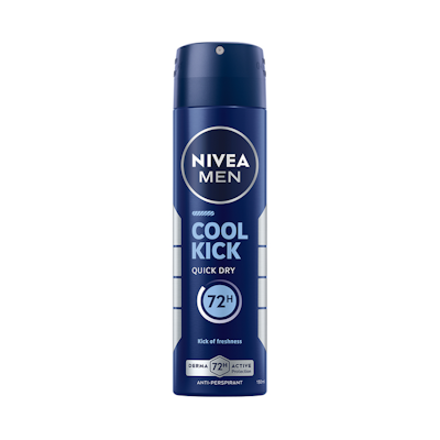NIVEA MEN 150ml Cool Kick Deo Spray -antiperspirantti