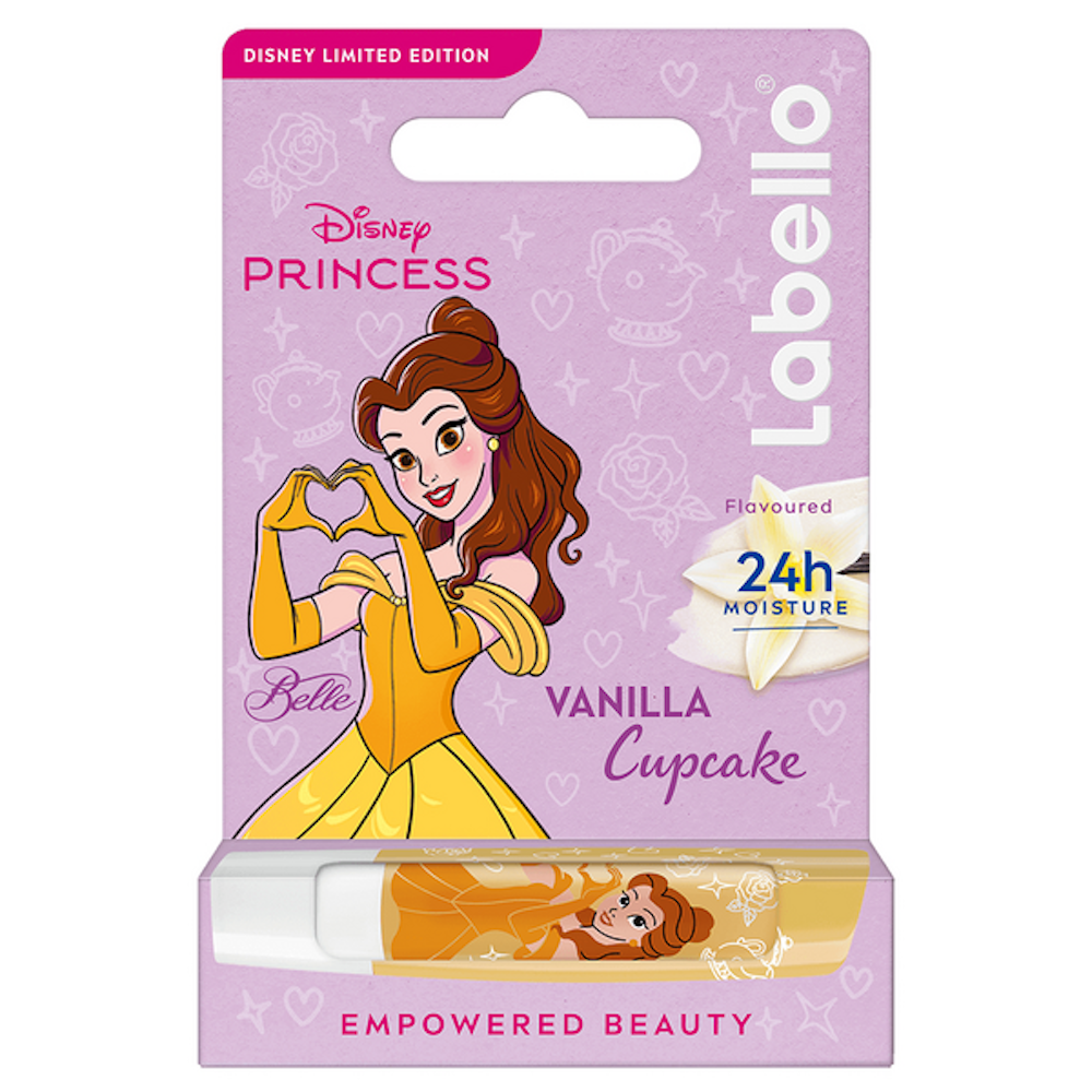 Labello Disney Princess Kaunotar huulivoide 4,8g Vanilla Cupcake ...