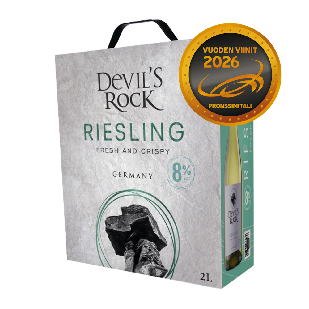 Devil's Rock Riesling 8% 2l - HoReCa-tukku Kespro