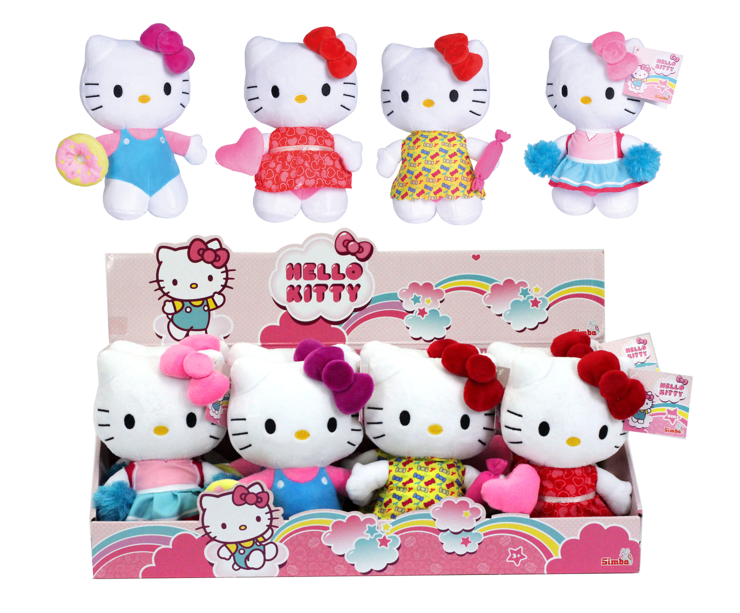 Hello Kitty pehmo 20 cm lajitelma
