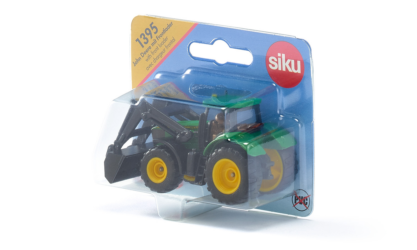 Siku John Deere Traktori etukuormaajalla