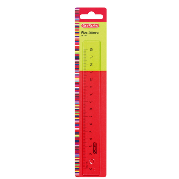 Herlitz viivain 16cm