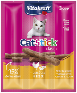 Vitakraft cat stick mini 18g siipikarja