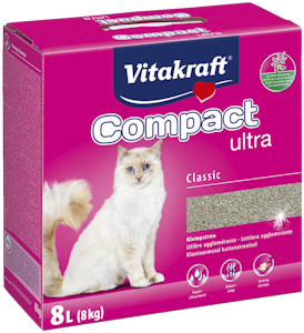 Vitakraft Compact Ultra Kissanhiekka 8kg