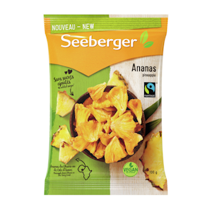 Seeberger Ananas kuivatut palat 100g