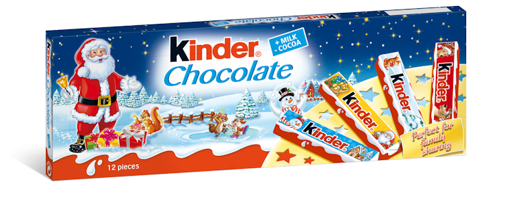 Kinder Schokolate suklaapatukka 150g 12kpl