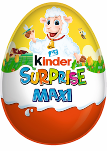 Kinder Maxi Surprise 100g maitosuklaahahmo QPA