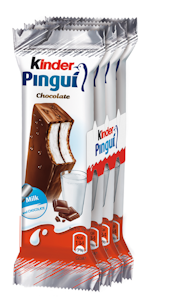 Kinder pinguí schoko välipalapatukka 4kpl/120g