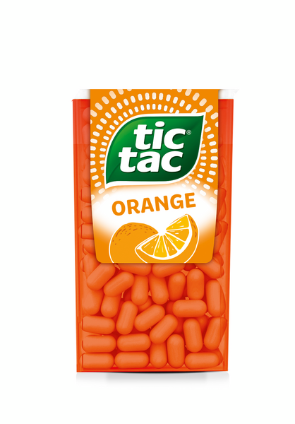 Tic Tac T100 appelsiininmakuinen pastilli 49g