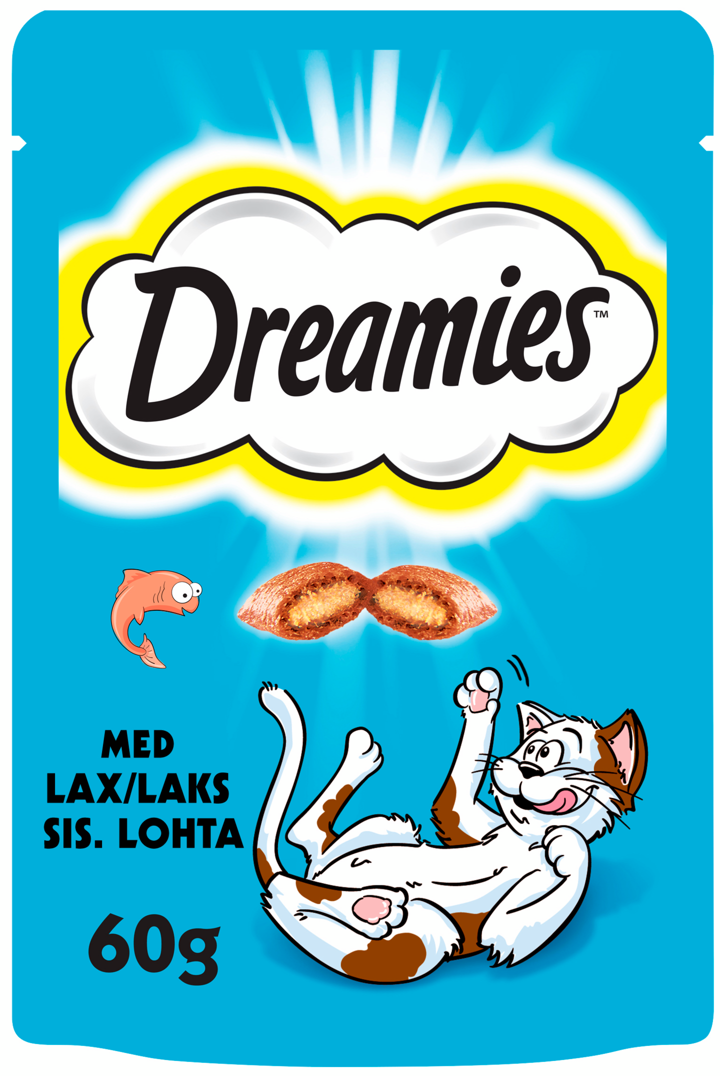 Dreamies Lohi makupala 60 g