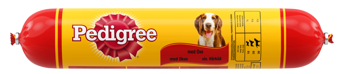 Pedigree koiranmakkara 500g liha