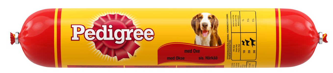 Pedigree koiranmakkara 500g liha