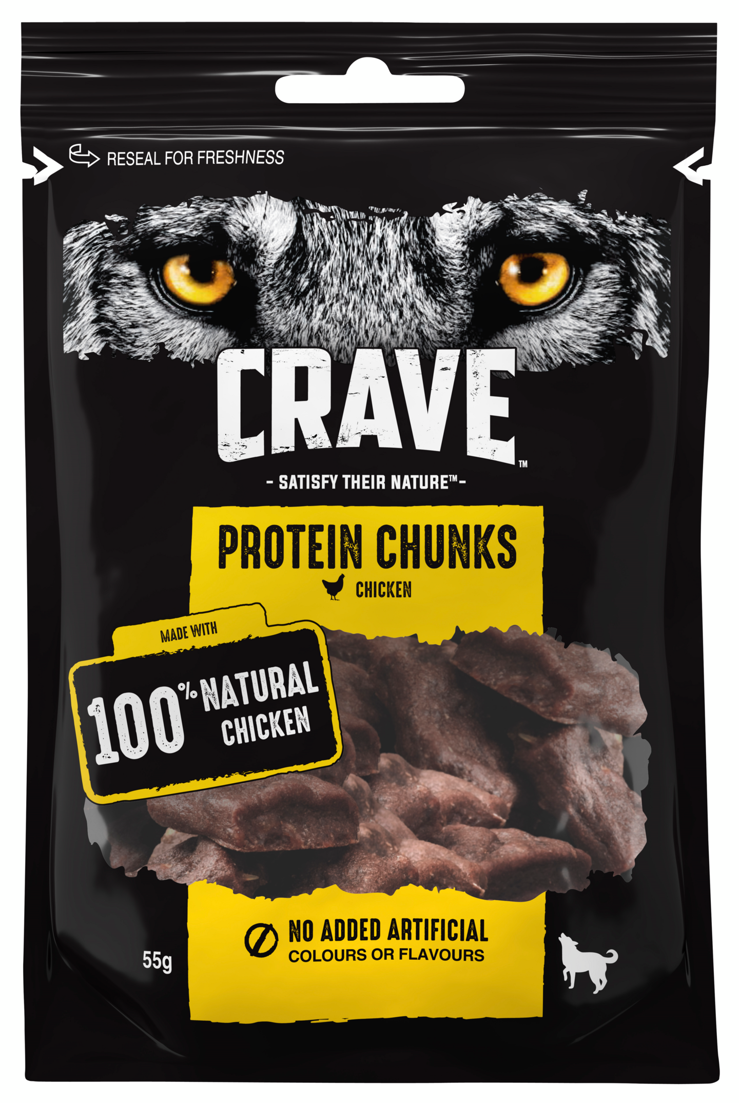 Crave 55g Protein Chunks Kanaa