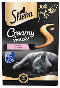 Sheba Creamy Snacks sis. lohta 4x12g