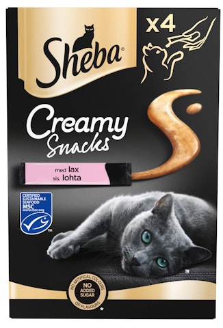 Sheba Creamy Snacks sis. lohta 4x12g