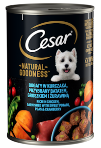 Cesar 400g Natural Goodness Kanaa ja Bataattia