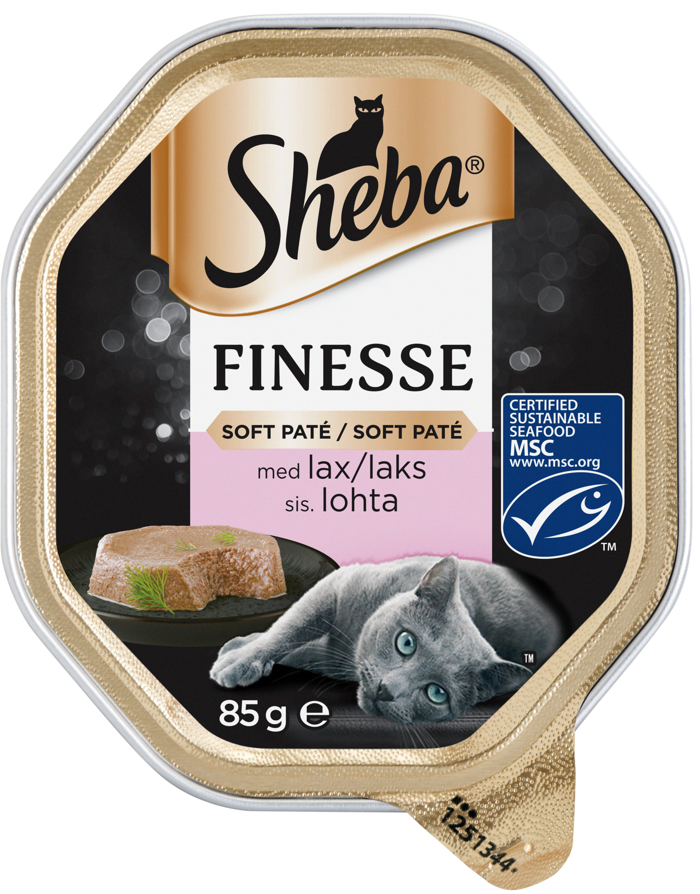 Sheba 85g Finesse Soft Paté lohta MSC