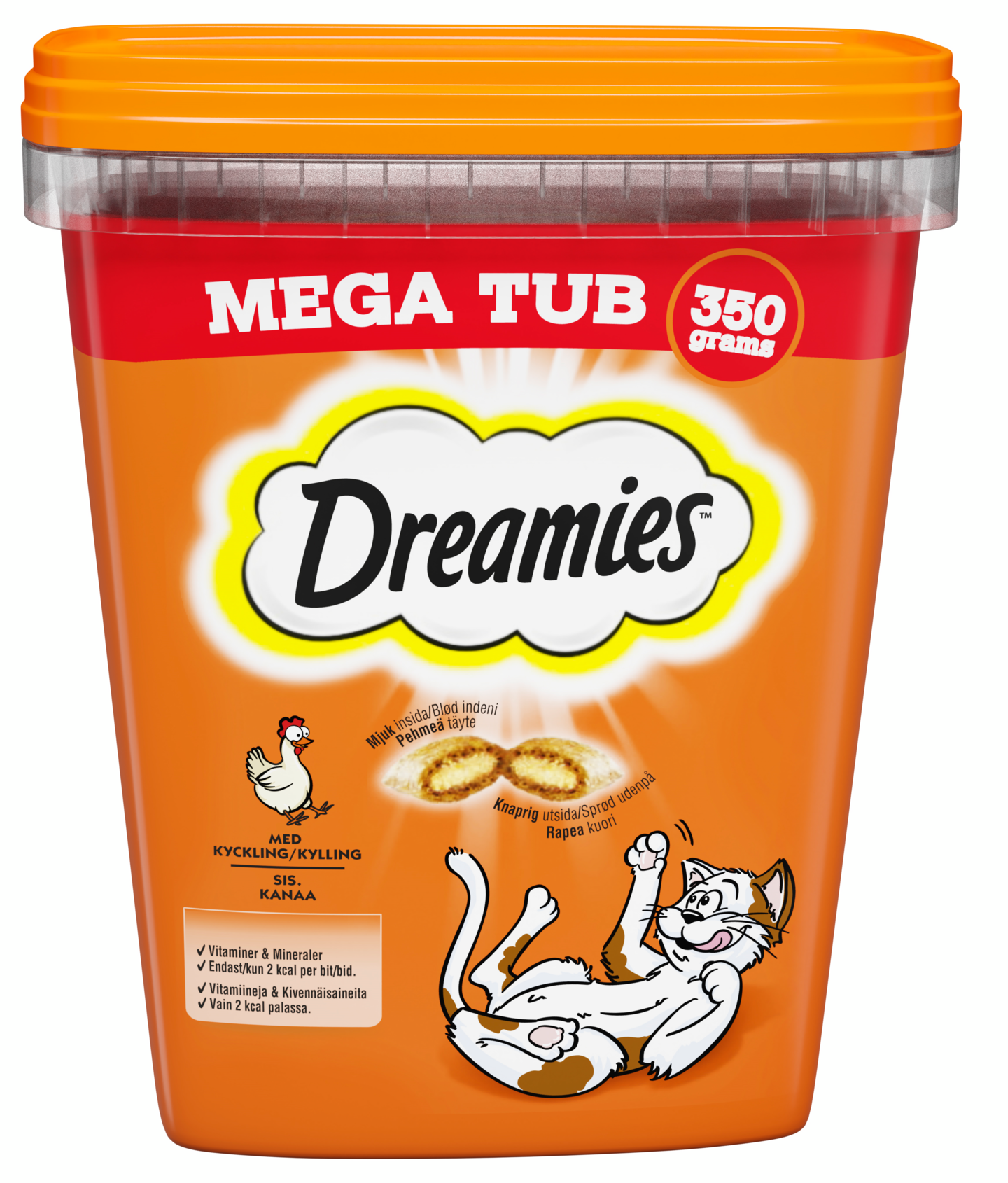 Dreamies MegaTub kana 350g