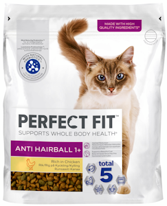 Perfect Fit Antihairball 1+ kana 750 g