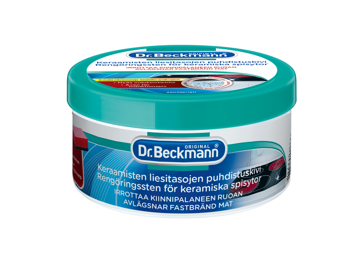 Dr Beckmann Keraamisten liesitasojen puhdistuskivi 250 g