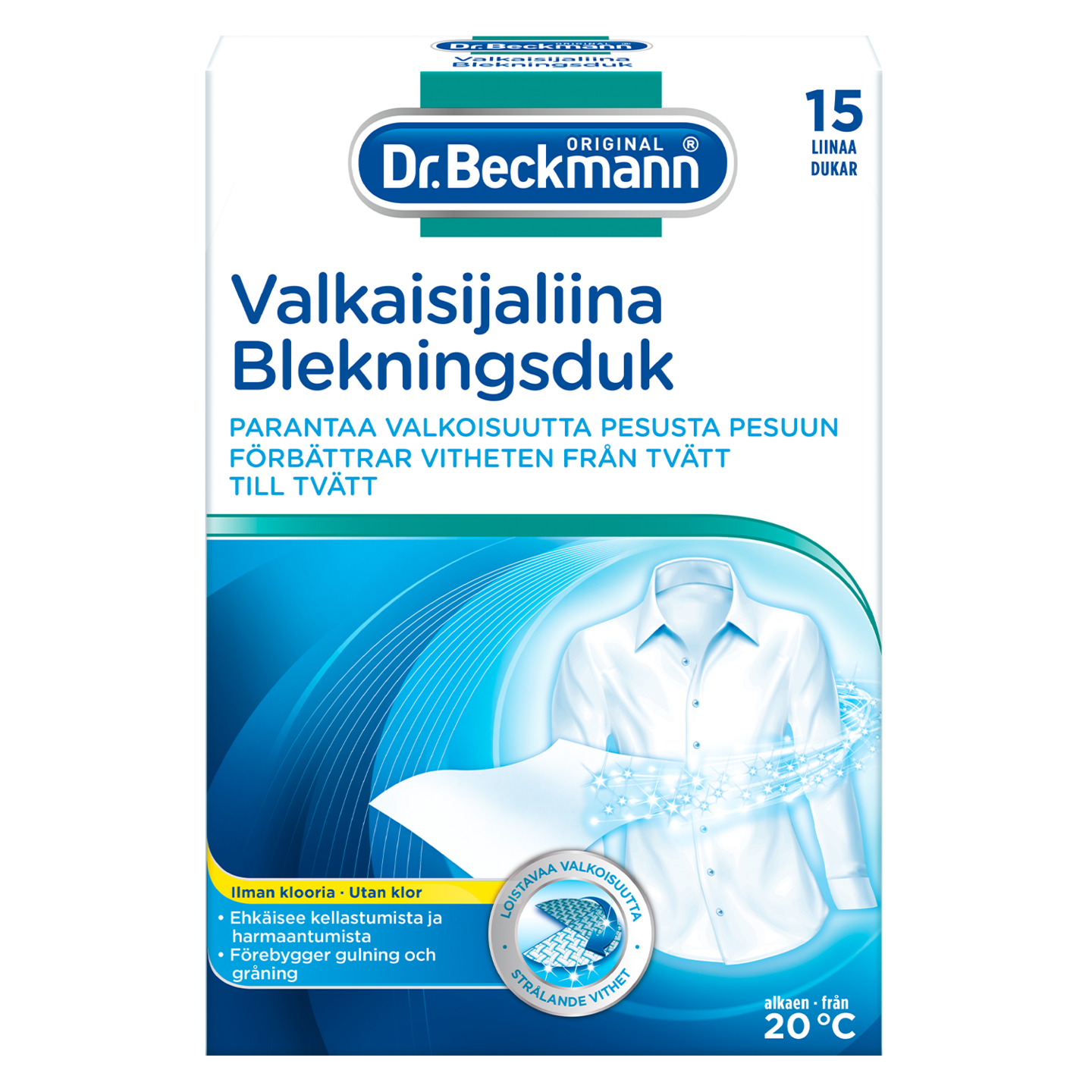 Dr Beckmann Valkaisijaliina 15kpl