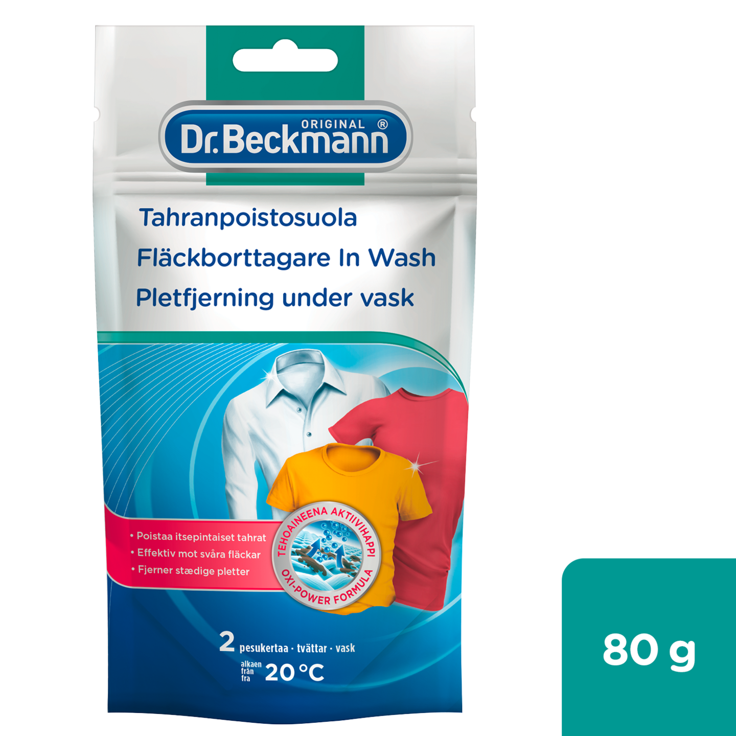 Dr Beckmann tahranpoistosuola 80g