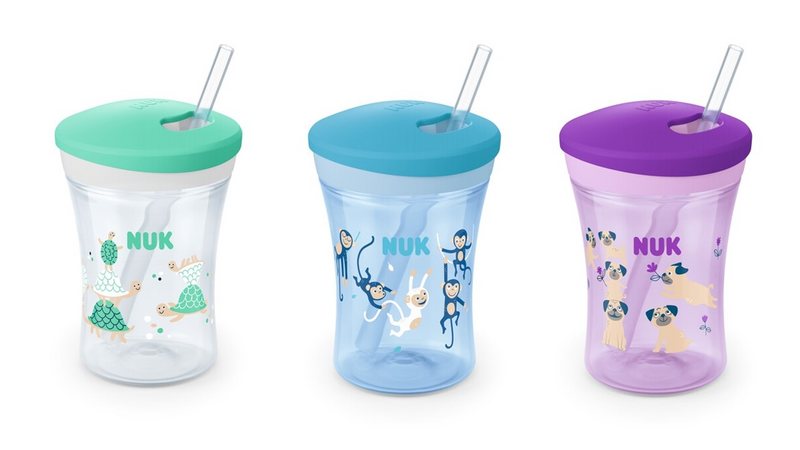 NUK Action Cup pillimuki 230ml 12kk+