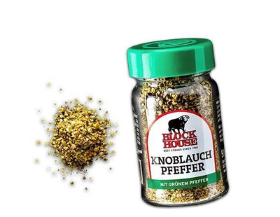 Block House valkosipuli-pippuriseos 50g