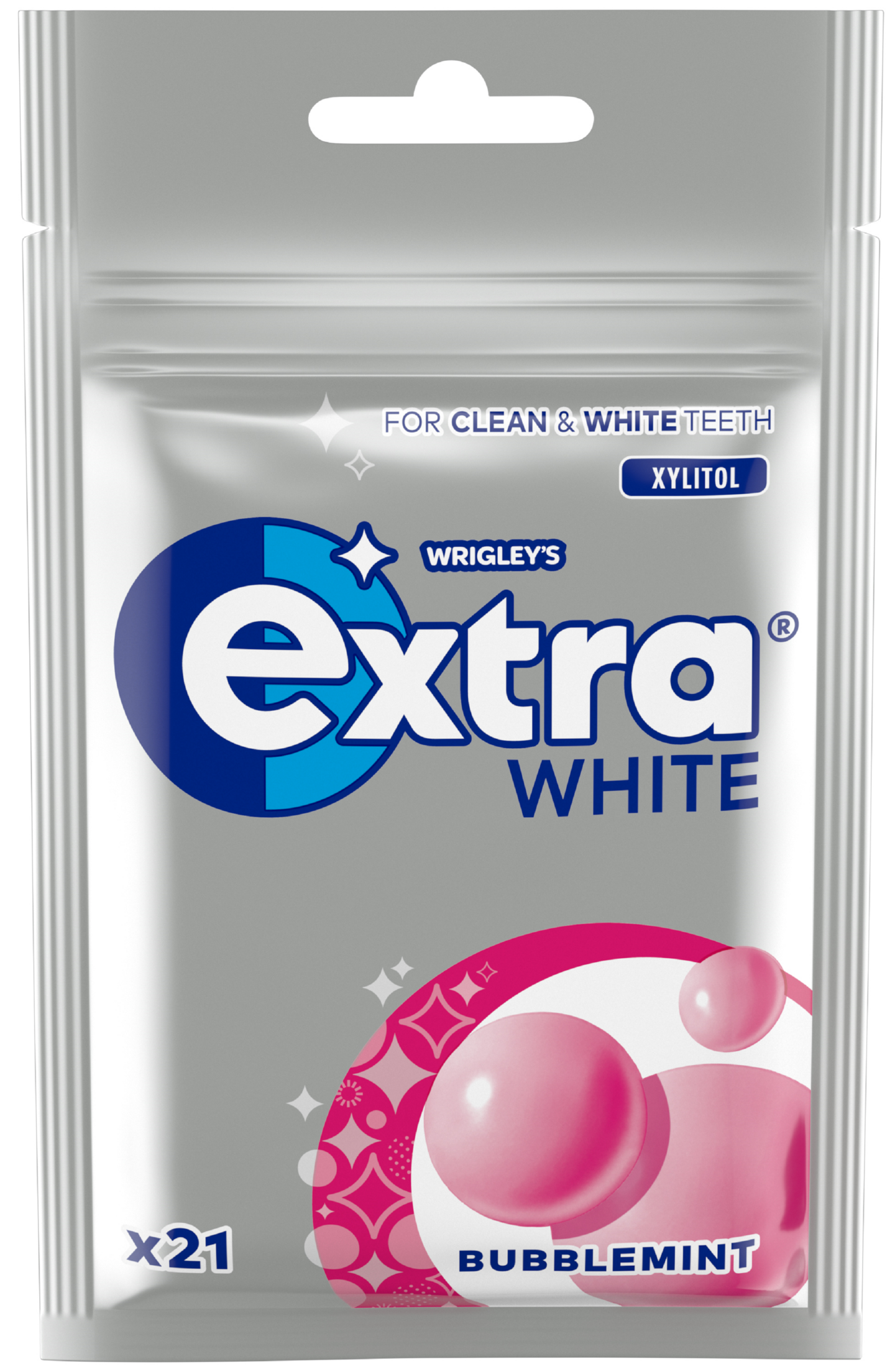 Extra White Bubblemint purukumi 29g