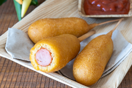 Topfoods Corn dog Maissikuorrutettu nakki 50g/2,5kg pakaste