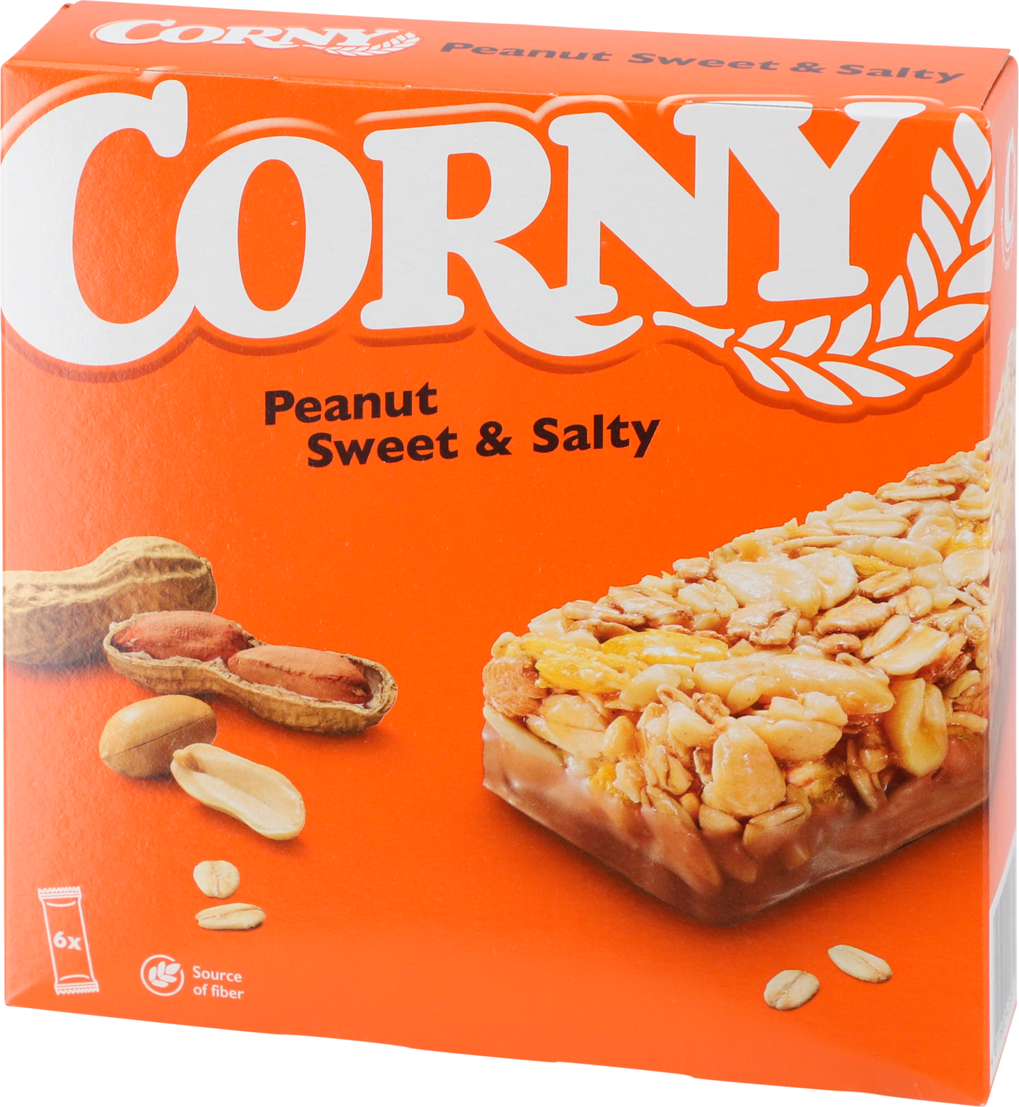 Corny Peanut Sweet & Salty välipalapatukka 6x25g