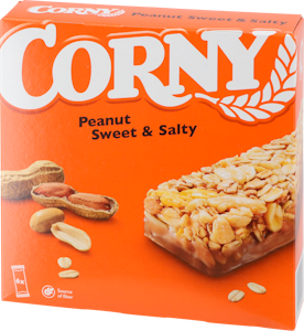 Corny Peanut Sweet & Salty välipalapatukka 6x25g