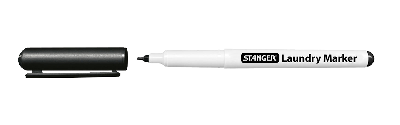 Tekstiilitussi 1mm musta