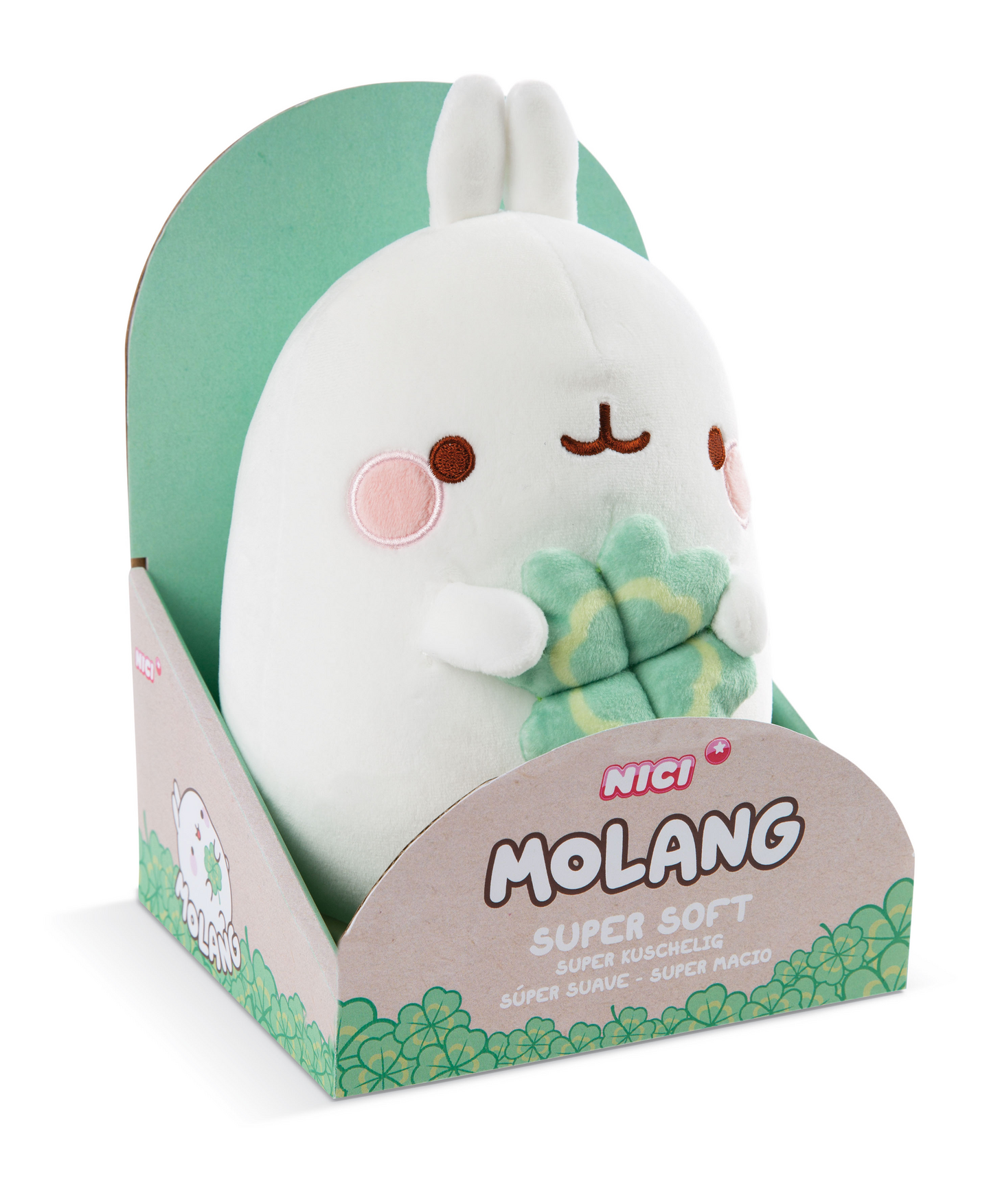 Molang-pehmolelu 16 cm Neliapila