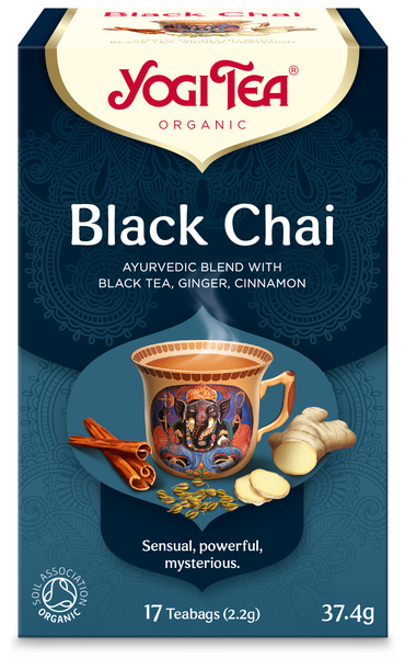 YogiTea 17x2,2g Black Chai Luomu