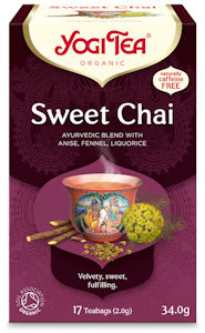 YogiTea sweet chai teejuoma 17x2g  luomu