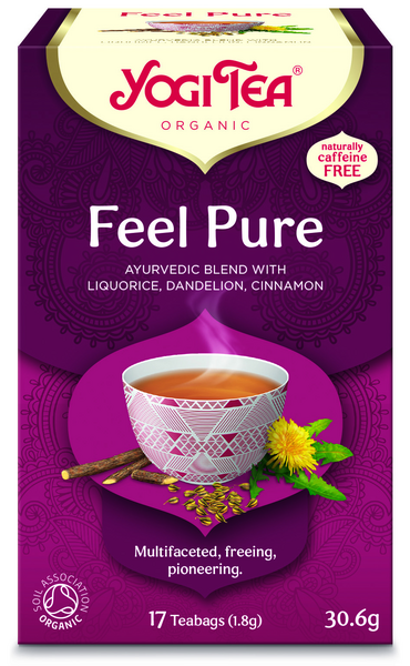 Yogi Tea Feel Pure yrtti-maustetee luomu 17x1,8g