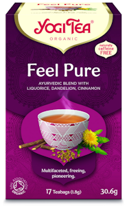 Yogi Tea Feel Pure yrtti-maustetee luomu 17x1,8g