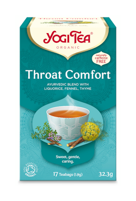 YogiTea 17x1,9g Throat Comfort teejuoma